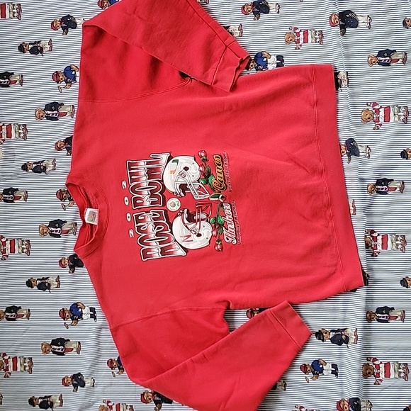 Fruit of the Loom Other - VTG 2002 ROSE BOWL NEBRASKA HUSKERS VS MIAMI CANES